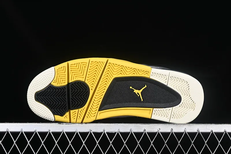 All categories Air Jordan Jordan series basketball shoes Air Jordan 4 Air Jordan 4 Retro "Vivid Sulfur" AJ4 Joe 4 White Thunder AQ9129-101